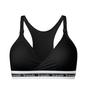Bravado Original Wire-Free Nursing Bra - Medium - Black - NWT!